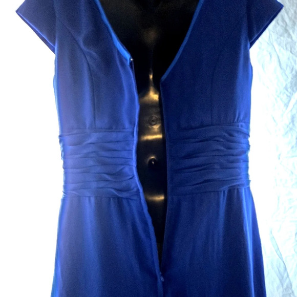 Gorgeous Blue Goddess Dress NWT - Picture 9 of 14